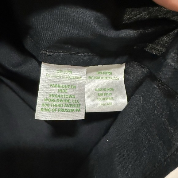 Lilly Pulitzer NWT Iva Onyx Black Sequin Embellished Tunic Blouse Size XXS - Picture 6 of 9